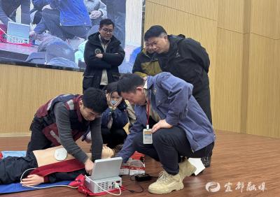 企业添“救”能！宜都医盟心肺复苏培训专场开讲