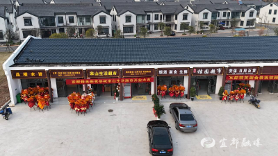 村里新开了“商业街”……