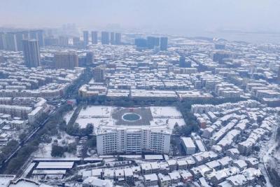 雪落宜都 一城诗画