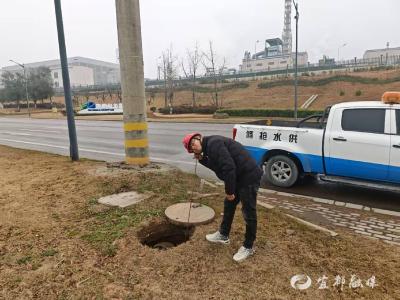 雨雪防冻护供脉 宜都供水六举措全方位布防