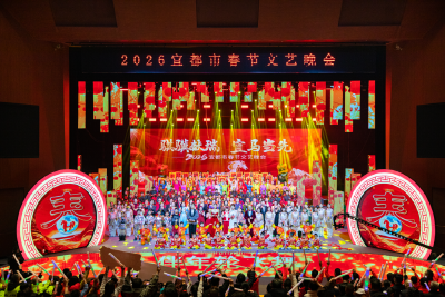 【网络中国节·春节】现场高清大图！2026宜都春晚精彩上演