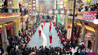 春节假期人气爆棚 三峡千古情“国潮非遗”热辣滚烫