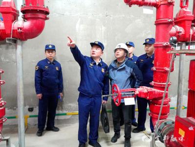 消防“体检”进企业，安全复工有底气
