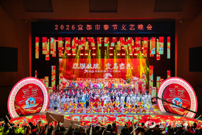 2026宜都市春节文艺晚会精彩上演