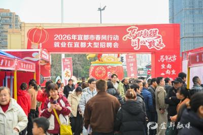 AI赋能+直播带岗，宜都开年首场招聘让就业更有“数”