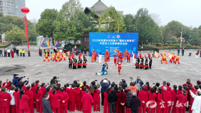 我市举办庆祝首个“国际太极拳日”中老年人太极拳展示活动