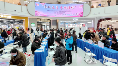 服务女性就业专场招聘会举行