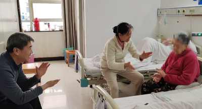 病房里，九旬老人重拾“生命节拍”