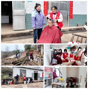 【网络中国节·元宵】荷叶溪村：学雷锋 暖元宵