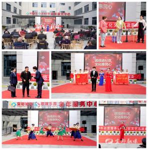 送戏进社区 文化惠民心