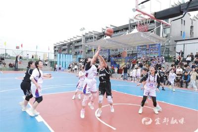 【三峡日报】职工篮球联赛拉开帷幕