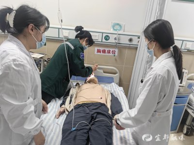 应急演练“进行时” 