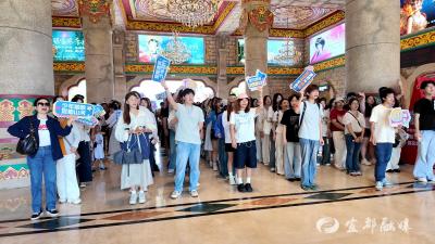 200余名武汉高校大学生走进宜都 青春打卡助力文旅推广