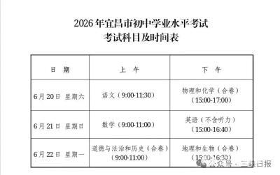 @宜都市民，今早请错峰出行，护航中考圆满收官！