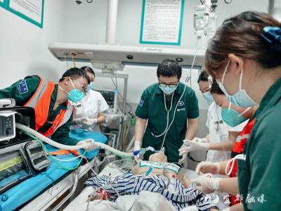 检伤、冲洗、转运……实战练兵守护“氨”全防线