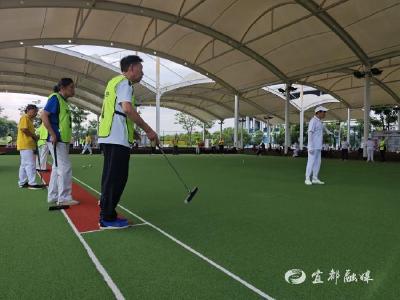 宜都市2026年中老年五人制门球团体赛落幕