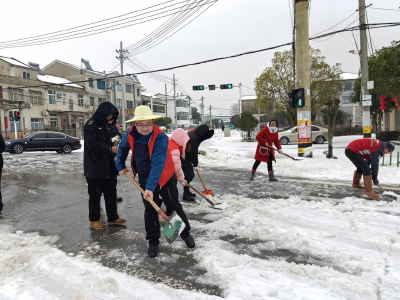 涂家垴镇向雪而行显担当