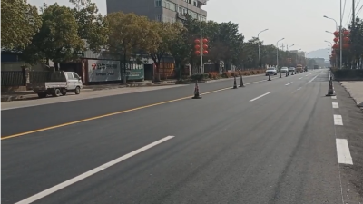 G316 鄂州市樊川大道路面改造工程竣工