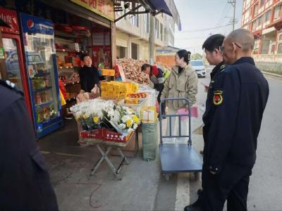 文明殡葬树新风—蒲团乡开展殡葬用品市场专项治理宣传活动