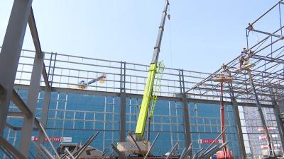 “五一”我在岗 项目建设不打烊 