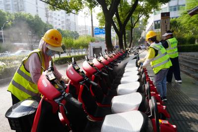 市市政设施管理处：开展共享单车专项行动  保障市民节日安全出行