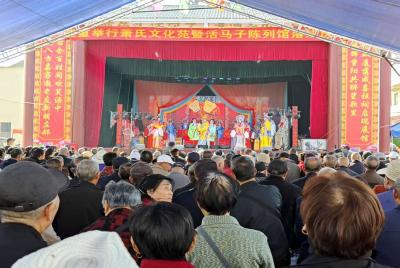 楚剧与“活马子”合唱乡村文旅好戏