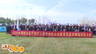 市医疗救护人防专业队紧急医学救援技能考核举行