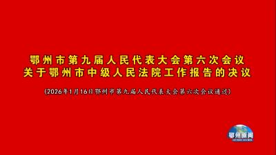 中级人民法院工作报告的决议