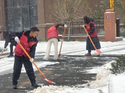 雪映初心暖沙塘 多方携手绘就冬日“双向奔赴”图景