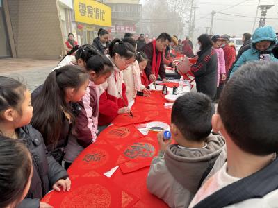 樊川社区：墨香润邻里 饺暖迎新春