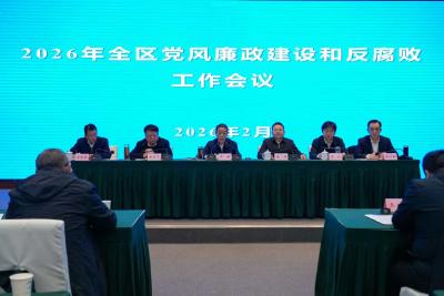 尹彬在全区党风廉政建设和反腐败工作会议上强调    以更高标准更实举措纵深推进全面从严治党     为加快建设花湖国际一流航空货运枢纽提供坚实保障