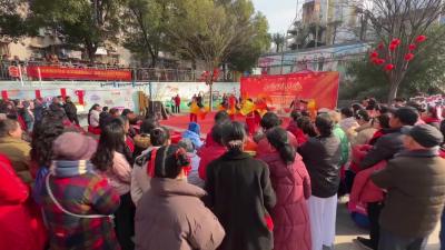 春满落驾坪  欢乐过大年