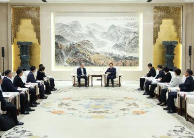 王忠林会见美团董事长王兴 打造更多消费新业态新场景 更好满足人民群众美好生活需要