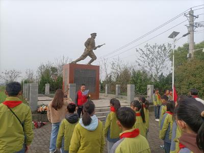 鄂城区泽林实验小学开展清明主题教育系列活动