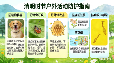 清明时节出行健康提示