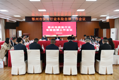 鄂州市召开车险自律工作会议——筑牢合规防线  推动行业高质量发展