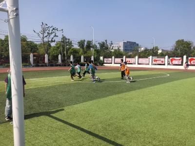 葛店经开区三王小学2026年春季校园足球联赛激情开赛