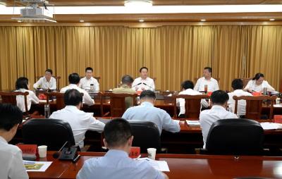 推进空水联运 提升枢纽能级 孙兵主持召开市委专题会议