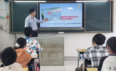 新庙镇池湖小学开展“珍爱生命 预防溺水”主题教育活动