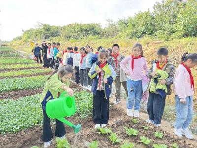 劳动砺心志 实践润童心——葛店经开区紫菱湖小学多彩劳动教育迎“五一”