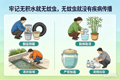 加强防蚊灭蚊，科学防控蚊传疾病倡议书