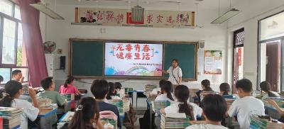禁毒宣传进校园 守护青春无毒路——杜山镇旭光中学开展禁毒宣传专题活动