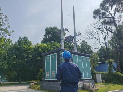 端午保电“不打烊”  “空地联动”护光明