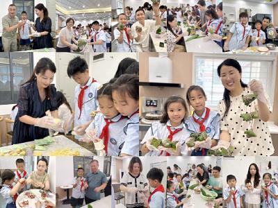 市明塘小学：党员师生情暖端午 陪伴留守“明小宝”