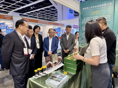 恩施鹤峰：葛仙米借食博会开拓国际市场