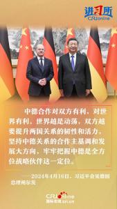 【讲习所·中国与世界】习近平：中德要提升两国关系的韧性和活力