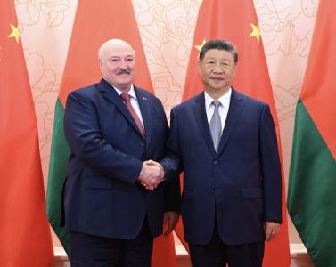 上合组织天津峰会|习近平会见白俄罗斯总统卢卡申科