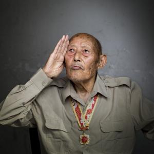 山河铭记 光辉岁月 致敬抗战老兵致敬民族灯塔