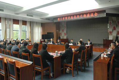 荆门市举办青年审计干部座谈会