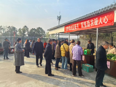 消费帮扶促振兴 真情助农暖人心丨钟祥审计局赴冷水镇长春村开展助农帮扶活动